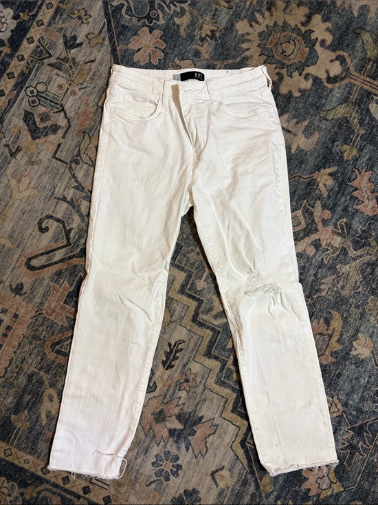 Kut from the Kloth Denim - Kut from the Kloth White Slim Straight Women’s Jeans